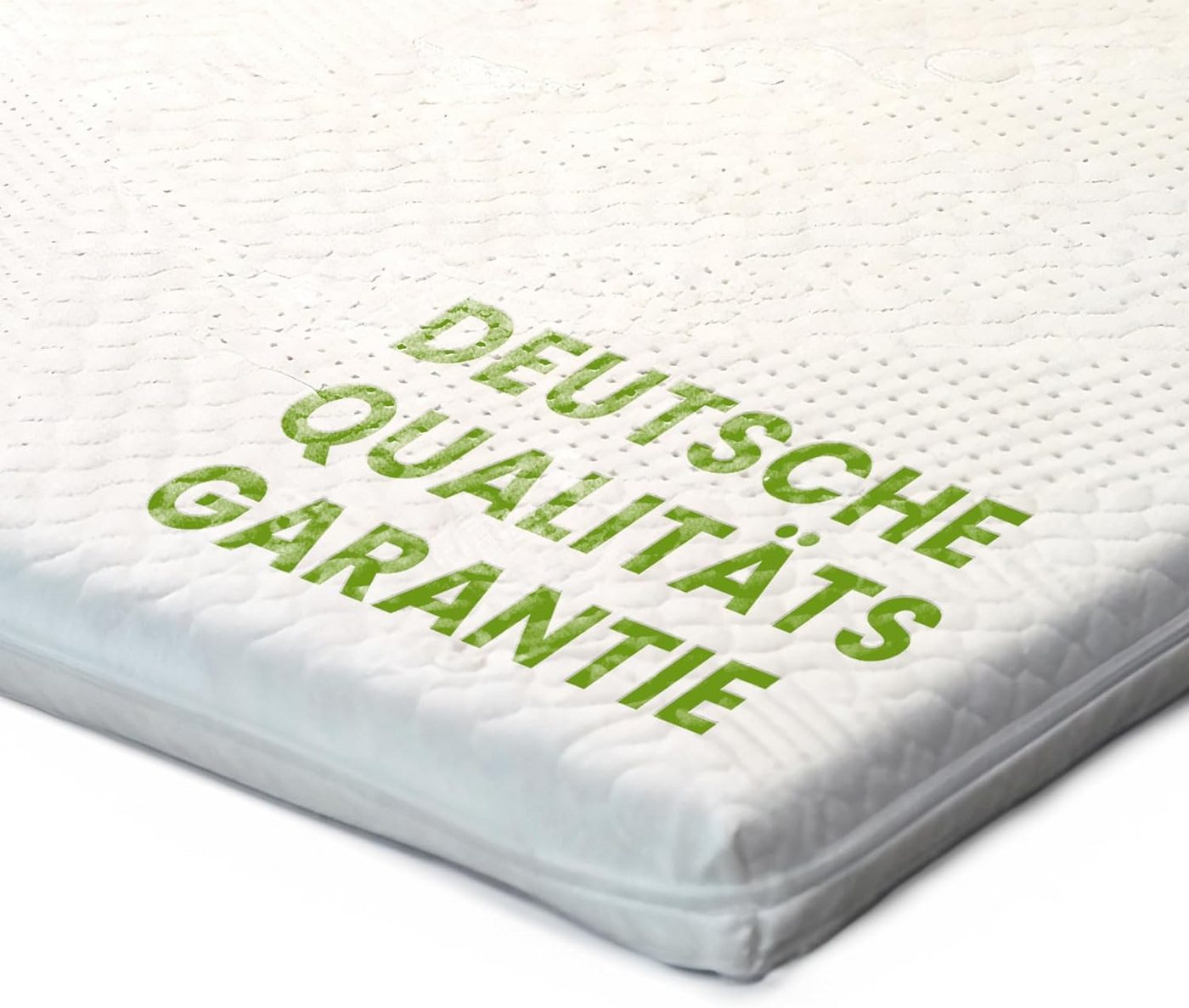 shogazi ®, Topper SHOGAZI Visco Topper, Memory-Schaum, abnehmbarer Bezug, Reißverschluss, 5 cm hoch – Bild 3 von 5