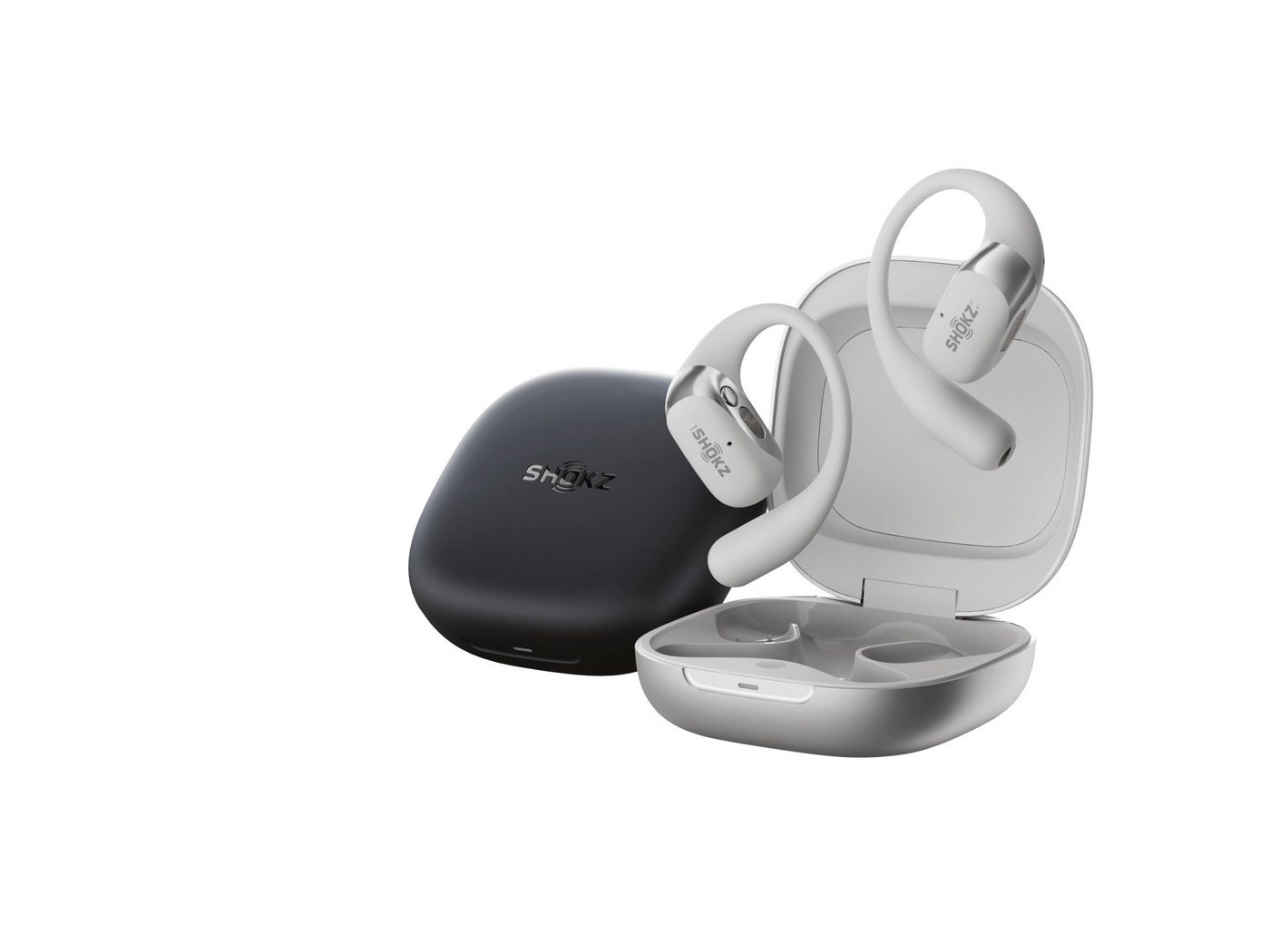 Shokz Shokz OpenFit 2+ Bluetooth-Kopfhörer (Active Noise Cancelling (ANC), Spritzwassergeschützt) – Bild 3 von 5