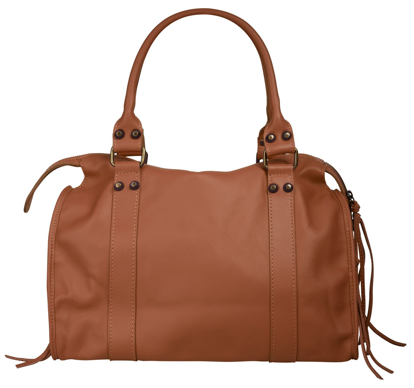 forty° Shopper FORTY° Damen echt Leder, Made in Italy, echt Leder, Made in Italy – Bild 4 von 5