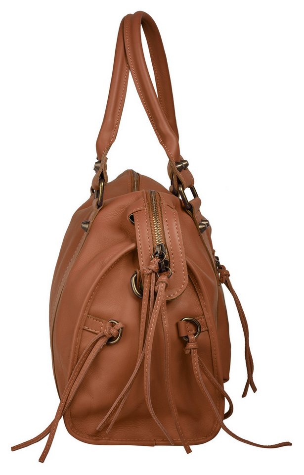 forty° Shopper FORTY° Damen echt Leder, Made in Italy, echt Leder, Made in Italy – Bild 5 von 5