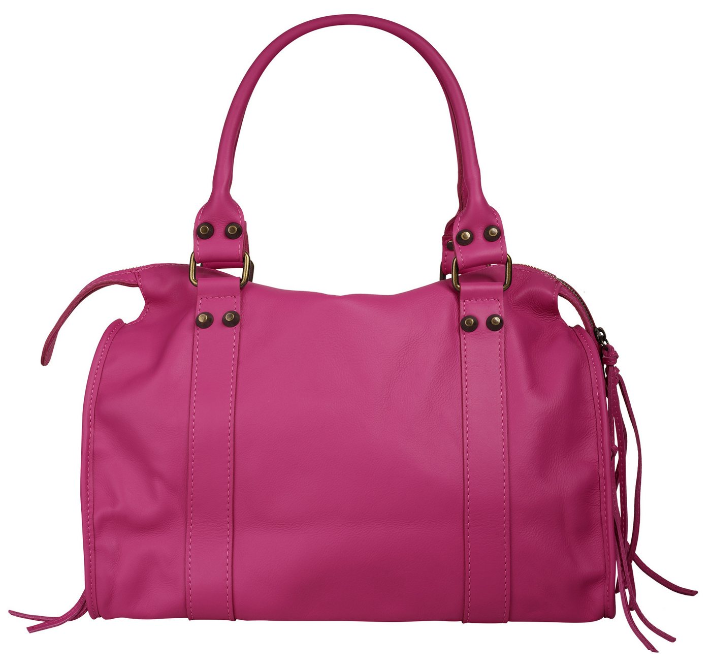 forty° Shopper FORTY° Damen echt Leder, Made in Italy, echt Leder, Made in Italy – Bild 3 von 5