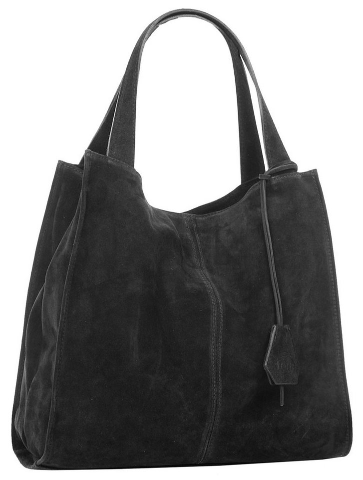 forty° Shopper FORTY° Damen echt Leder, Made in Italy, echt Leder, Made in Italy – Bild 3 von 5