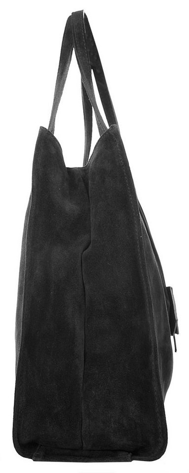 forty° Shopper FORTY° Damen echt Leder, Made in Italy, echt Leder, Made in Italy – Bild 5 von 5
