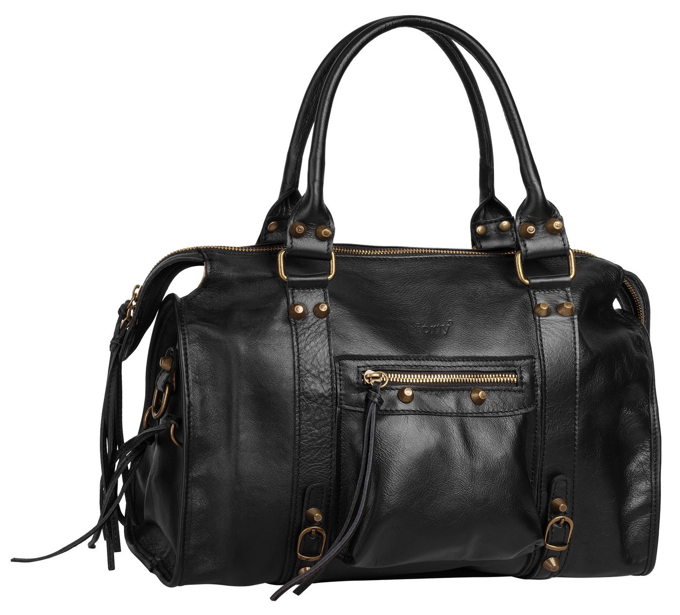 forty° Shopper FORTY° Damen echt Leder, Made in Italy, echt Leder, Made in Italy – Bild 3 von 5