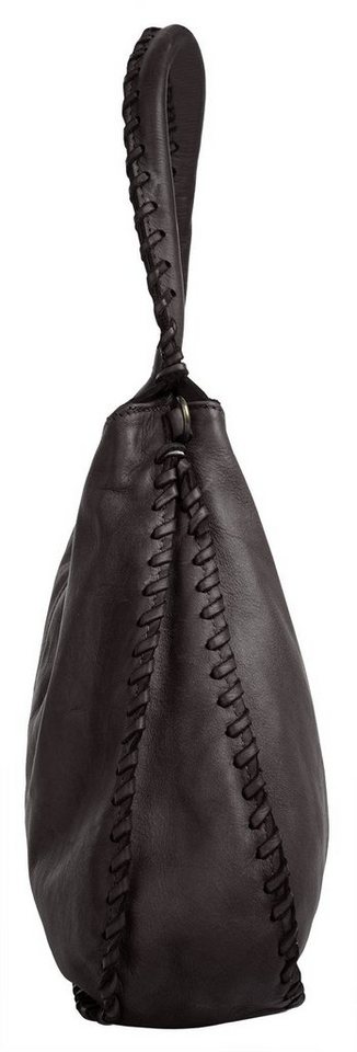 Samantha Look Shopper SAMANTHA LOOK Damen echt Leder, Made in Italy, echt Leder, Made in Italy – Bild 5 von 5
