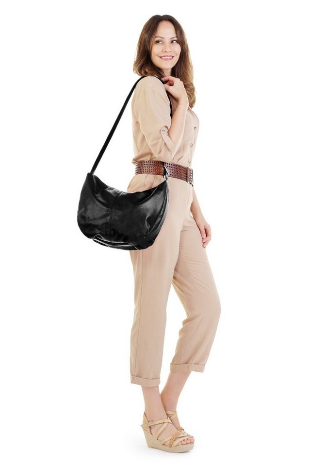 Samantha Look Shopper SAMANTHA LOOK Damen echt Leder, Made in Italy, echt Leder, Made in Italy – Bild 2 von 5
