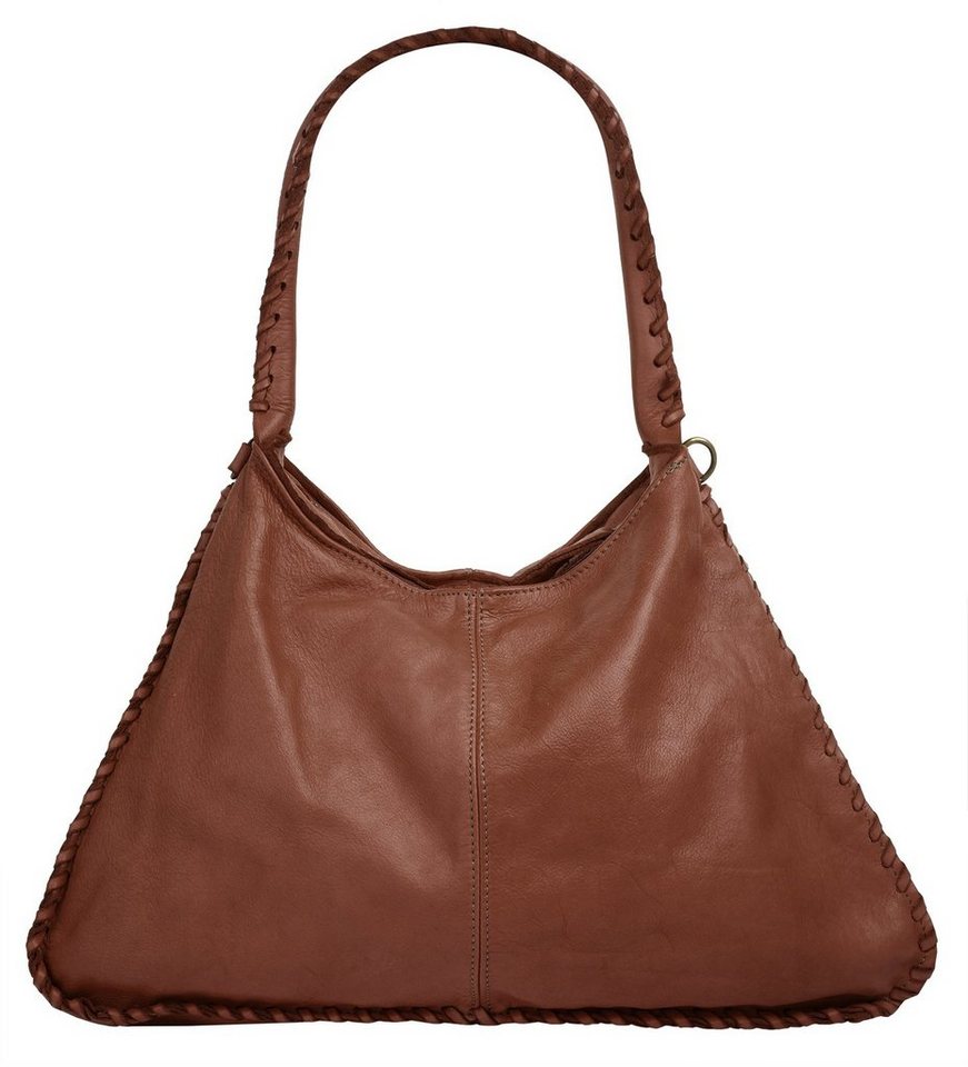 Samantha Look Shopper SAMANTHA LOOK Damen echt Leder, Made in Italy, echt Leder, Made in Italy – Bild 4 von 5