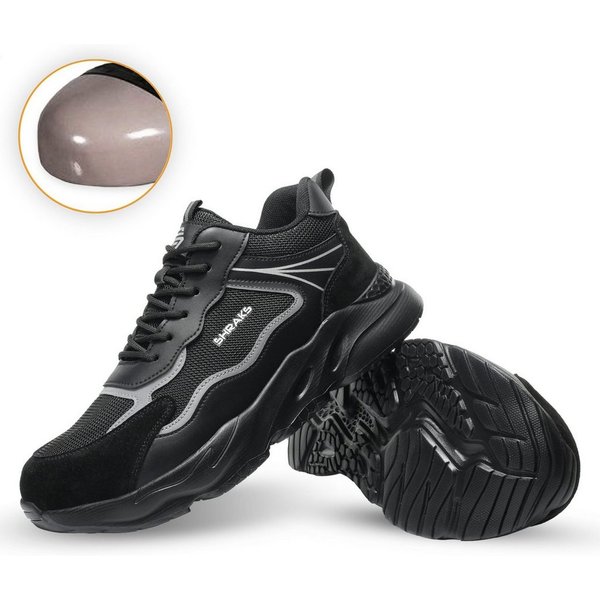 Shraks Moda Sicherheitsschuhe Bequem, Stahlkappe, Rutschfest,ISO20345 Arbeitsschuh