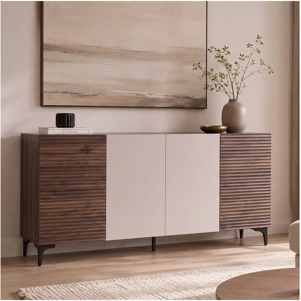 MCW Sideboard MCW-Q84, Oberfläche mit Melamin-Beschichtung besonders kratzfest