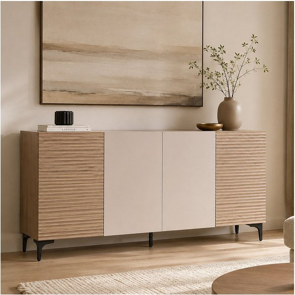 MCW Sideboard MCW-Q84, Oberfläche mit Melamin-Beschichtung besonders kratzfest