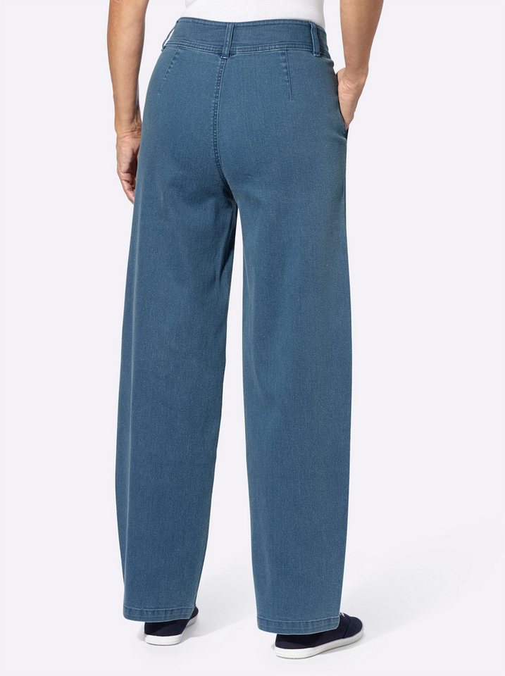 Sieh an! Bequeme Jeans Jeans erhöht – Bild 3 von 4
