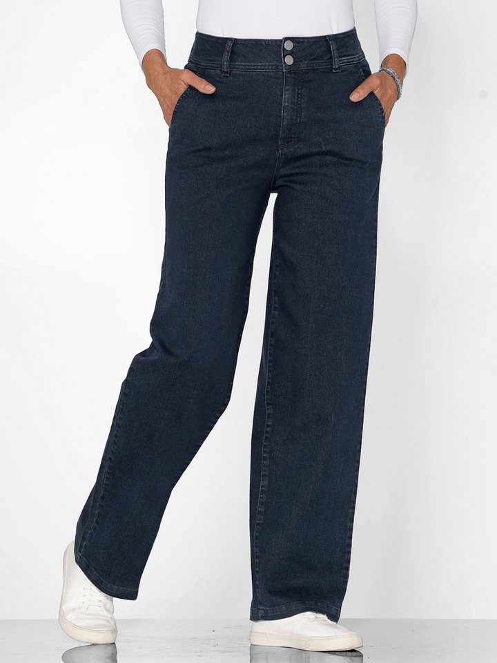 Sieh an! Bequeme Jeans Jeans erhöht – Bild 4 von 5