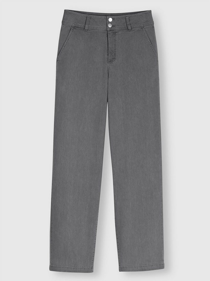Sieh an! Bequeme Jeans Jeans erhöht – Bild 4 von 4