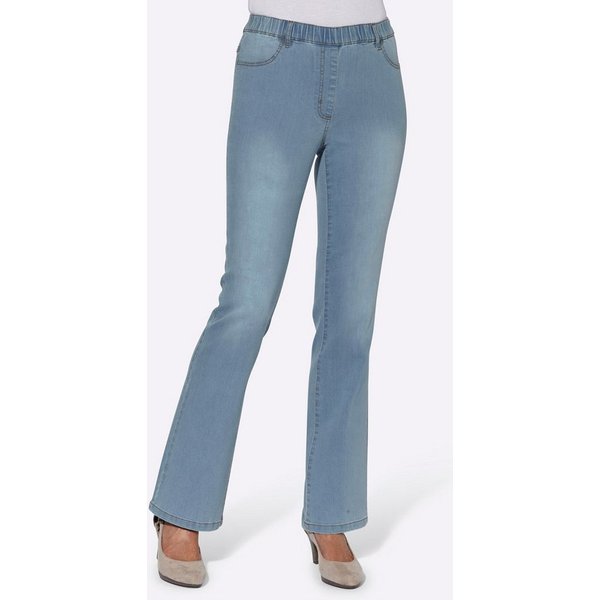 Sieh an! Bequeme Jeans Jeans leicht vertieft