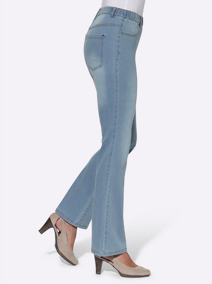 Sieh an! Bequeme Jeans Jeans leicht vertieft – Bild 2 von 4