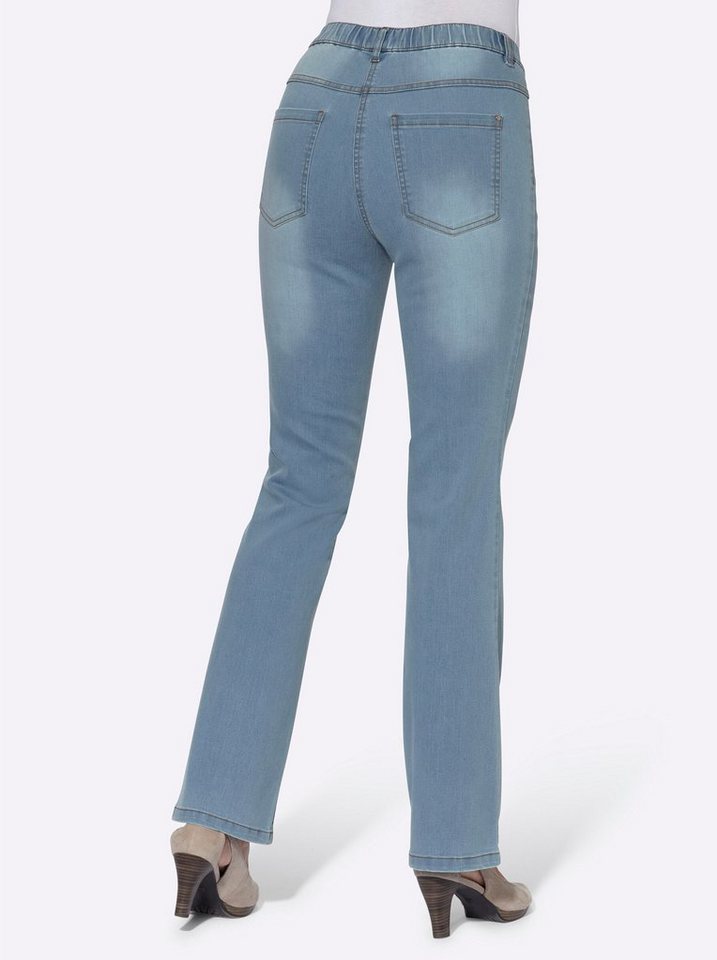 Sieh an! Bequeme Jeans Jeans leicht vertieft – Bild 3 von 4