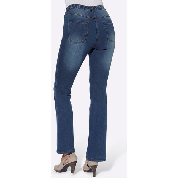 Sieh an! Bequeme Jeans Jeans leicht vertieft