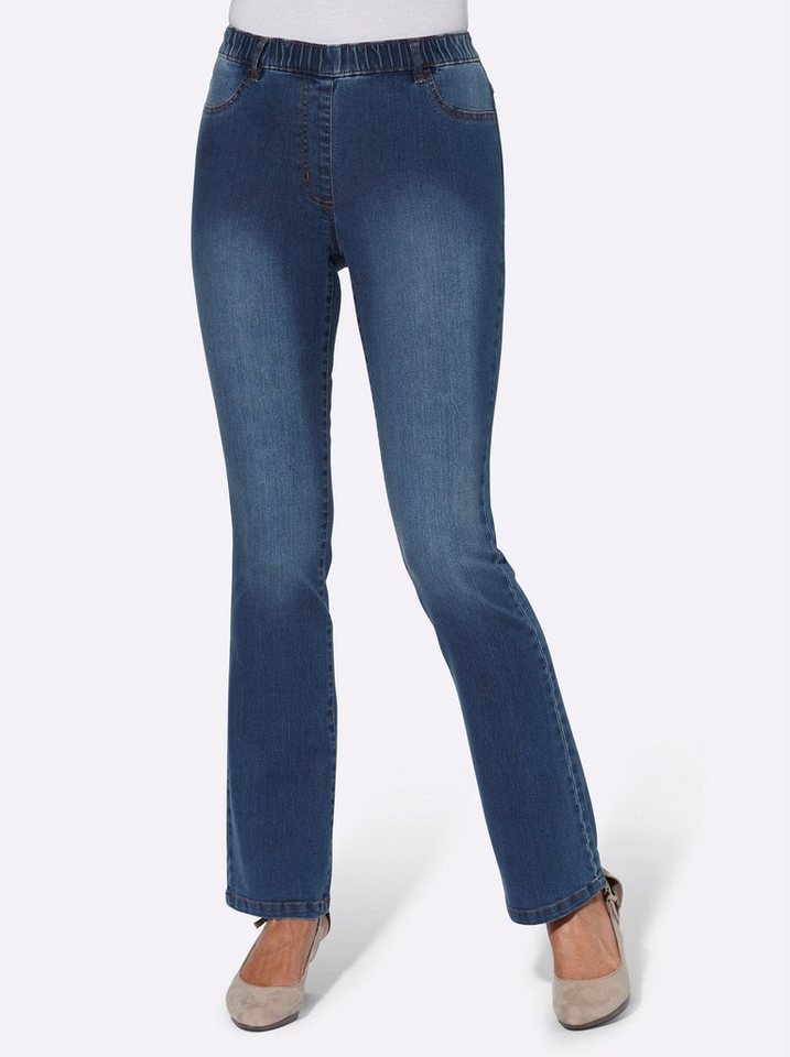 Sieh an! Bequeme Jeans Jeans leicht vertieft – Bild 2 von 4