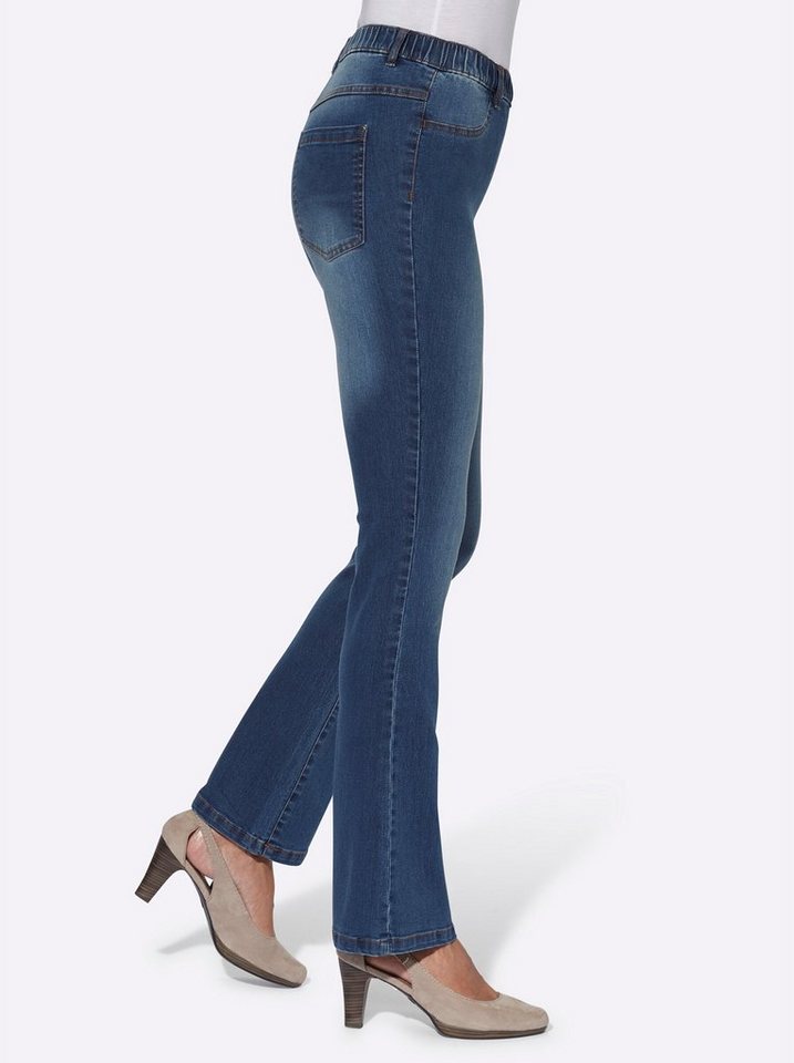 Sieh an! Bequeme Jeans Jeans leicht vertieft – Bild 3 von 4