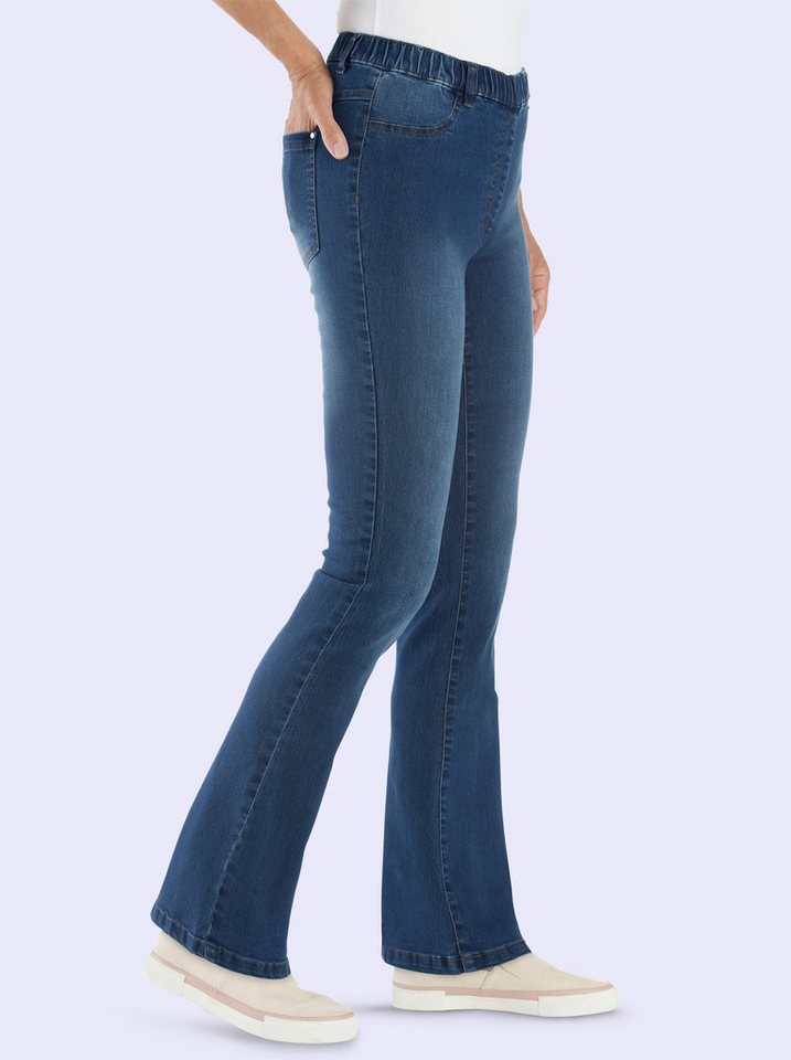 Sieh an! Bequeme Jeans Jeans leicht vertieft – Bild 4 von 4