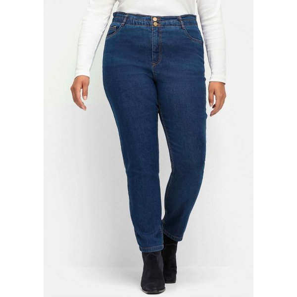 Sieh an! Bequeme Jeans Jeans leicht vertieft
