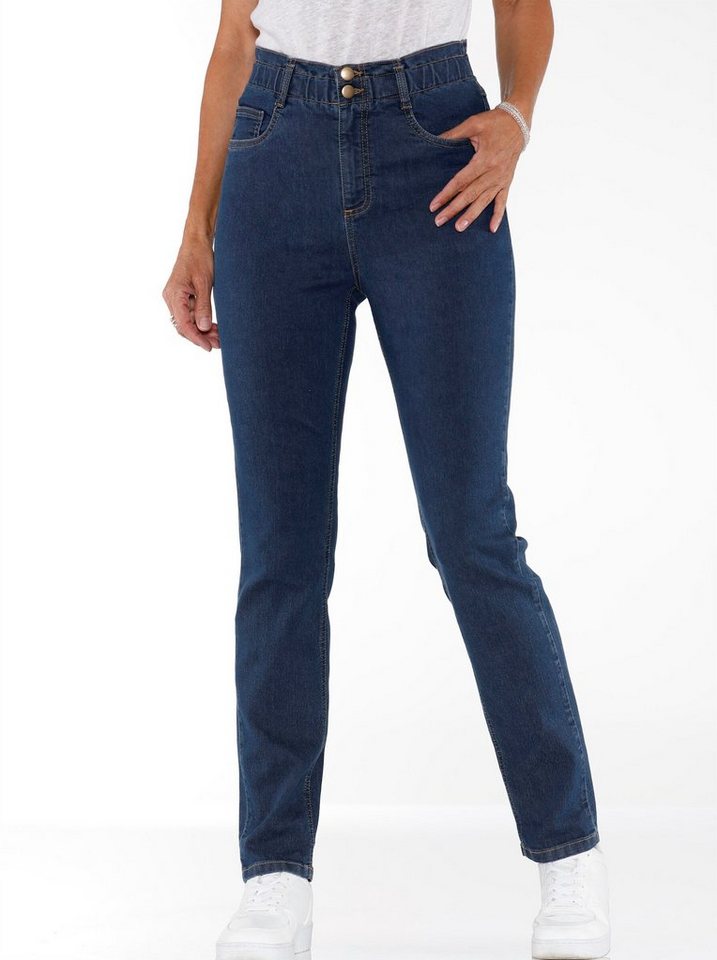 Sieh an! Bequeme Jeans Jeans leicht vertieft – Bild 5 von 5