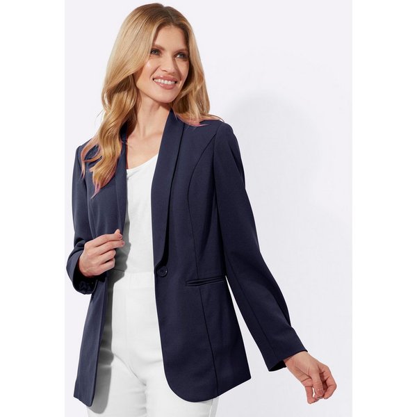 Sieh an! Blusenblazer Blazer Langarm