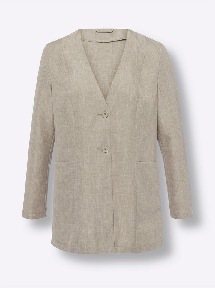 Sieh an! Blusenblazer Longblazer Langarm – Bild 4 von 5
