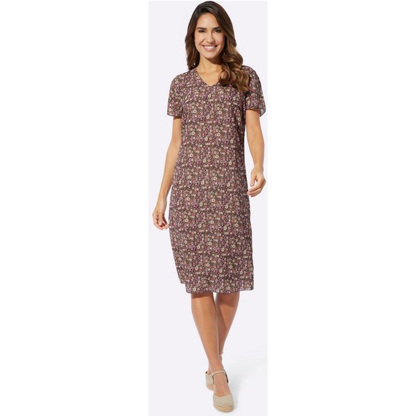 Sieh an! Etuikleid Kleid Kurzarm