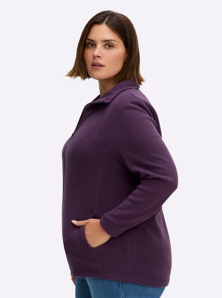 Sieh an! Fleecejacke Fleece-Jacke Langarm – Bild 3 von 5