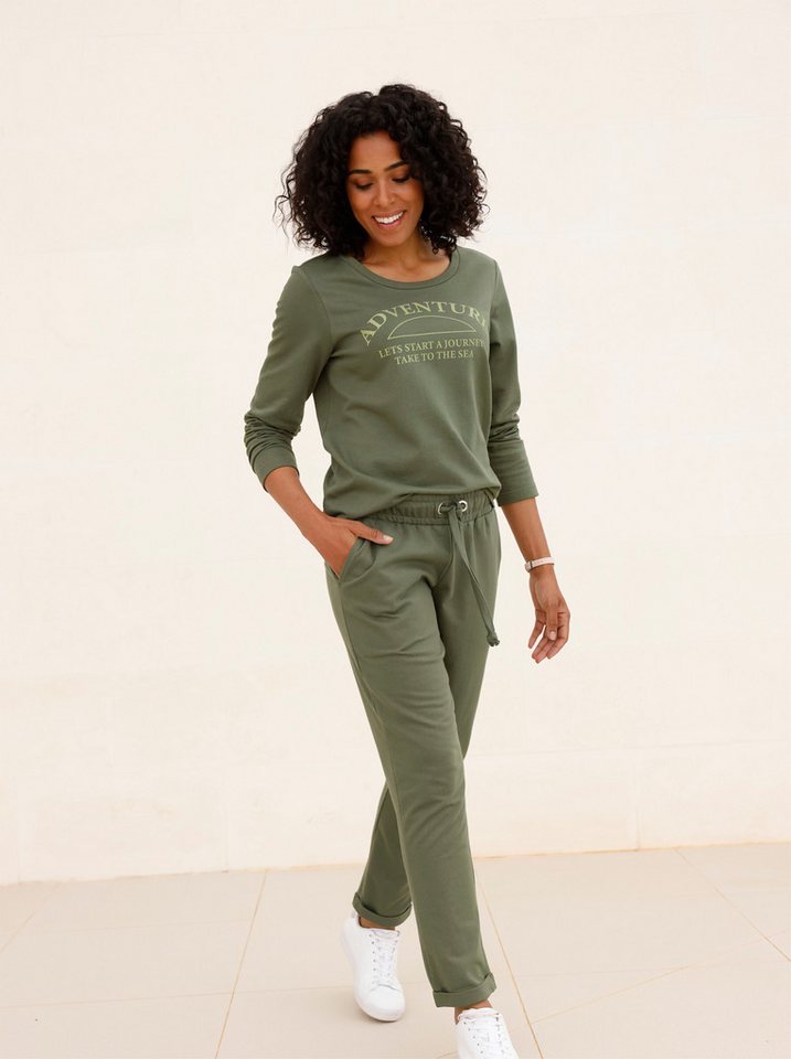 Sieh an! Jerseyhose Sweathose normal – Bild 4 von 5