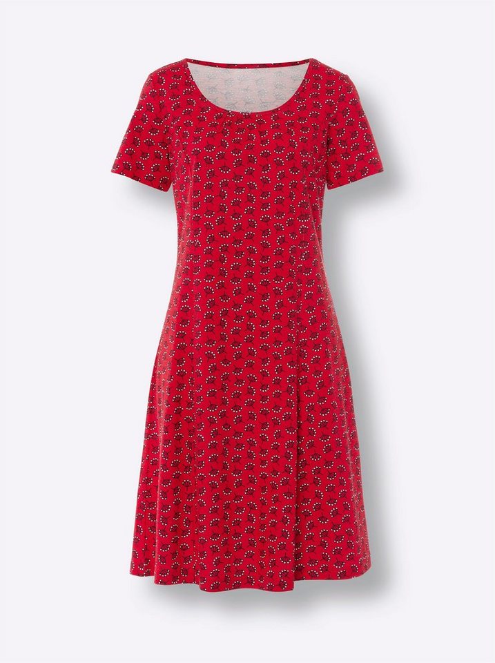 Sieh an! Jerseykleid Jersey-Kleid Kurzarm – Bild 4 von 5