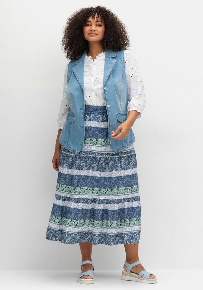 Sieh an! Jerseyweste Jeans-Weste – Bild 3 von 5