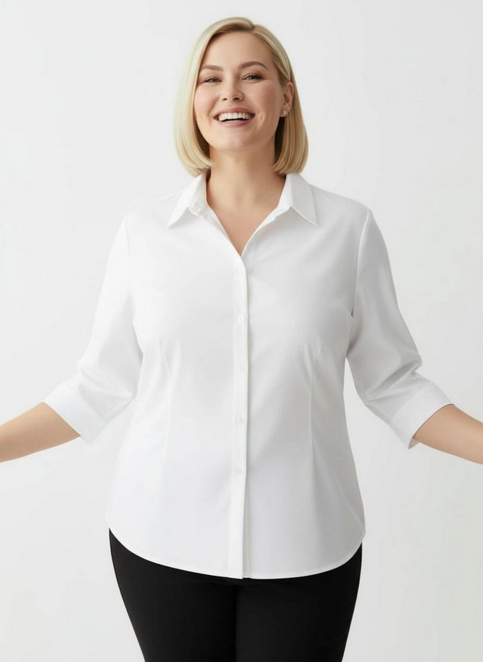 Sieh an! Klassische Bluse Bluse 3/4-Arm – Bild 2 von 5