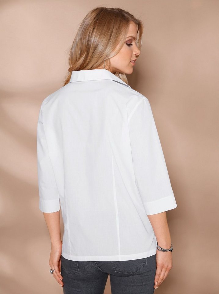 Sieh an! Klassische Bluse Bluse 3/4-Arm – Bild 5 von 5