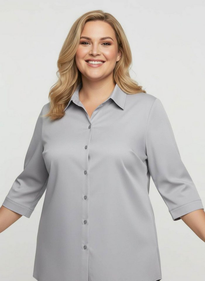 Sieh an! Klassische Bluse Bluse 3/4-Arm – Bild 3 von 3