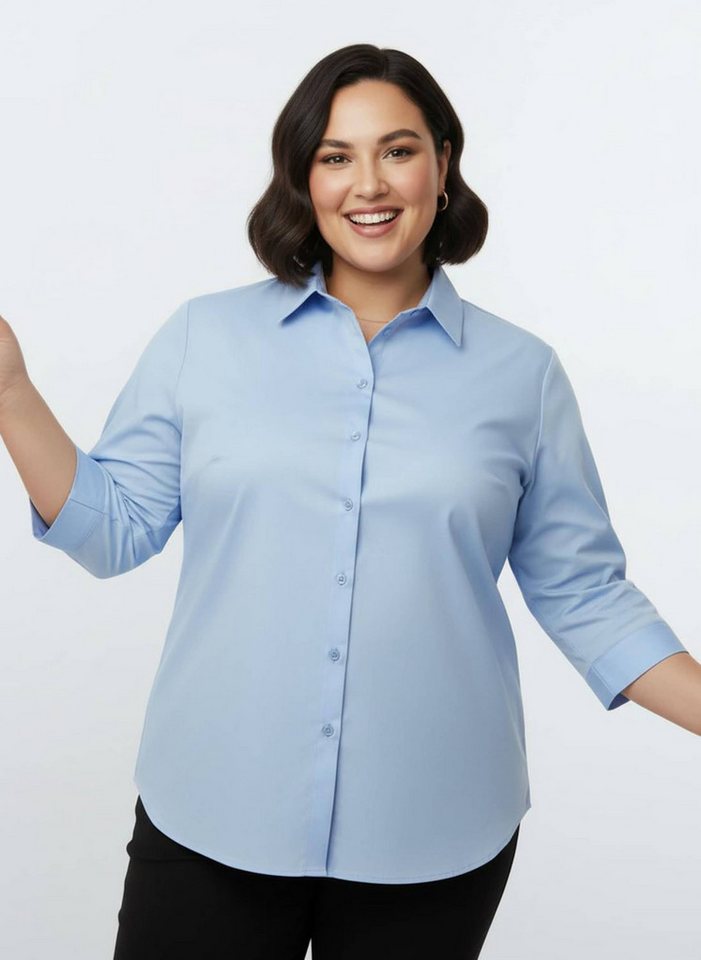 Sieh an! Klassische Bluse Bluse 3/4-Arm – Bild 3 von 5