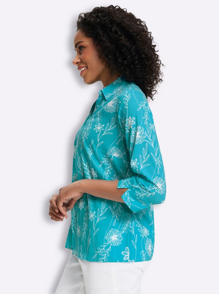 Sieh an! Klassische Bluse 3/4-Arm-Bluse 3/4-Arm – Bild 4 von 5