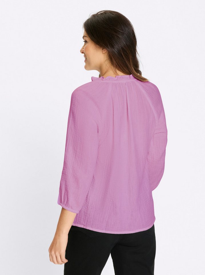 Sieh an! Klassische Bluse 3/4-Arm-Bluse 3/4-Arm – Bild 2 von 5