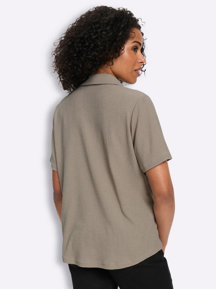 Sieh an! Klassische Bluse Kurzarm-Bluse Kurzarm – Bild 2 von 5