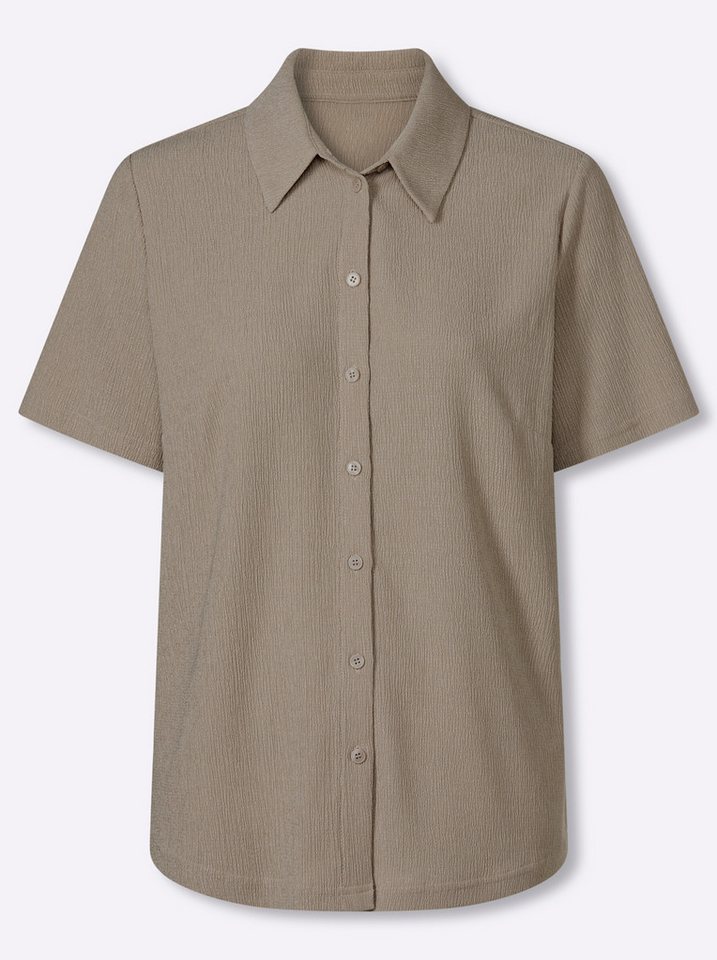 Sieh an! Klassische Bluse Kurzarm-Bluse Kurzarm – Bild 3 von 5