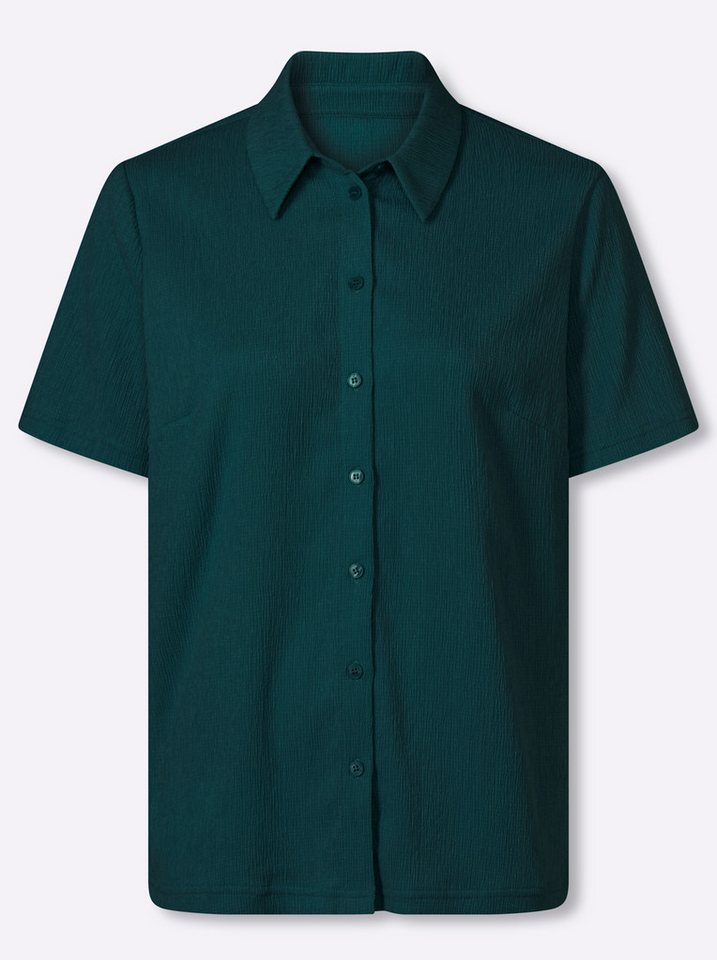 Sieh an! Klassische Bluse Kurzarm-Bluse Kurzarm – Bild 4 von 5