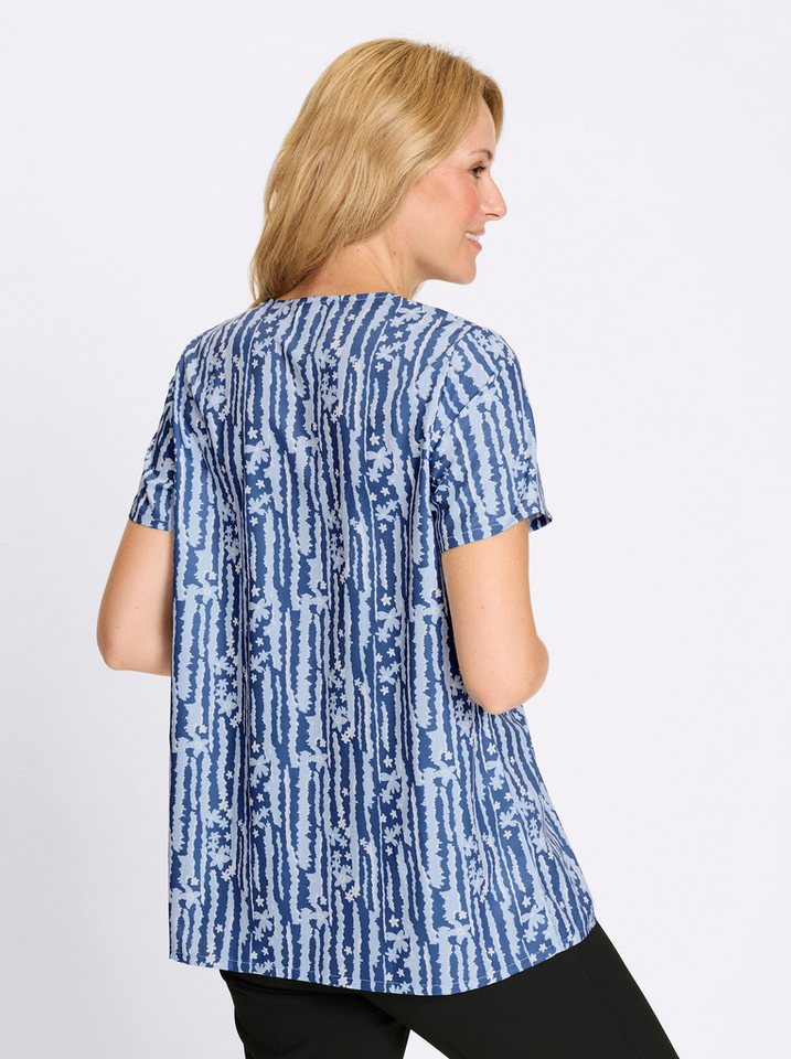 Sieh an! Klassische Bluse Kurzarm-Bluse Kurzarm – Bild 2 von 5