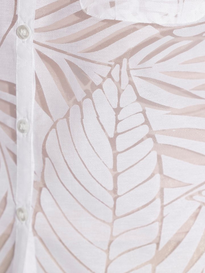Sieh an! Klassische Bluse Kurzarm-Bluse Kurzarm – Bild 4 von 4