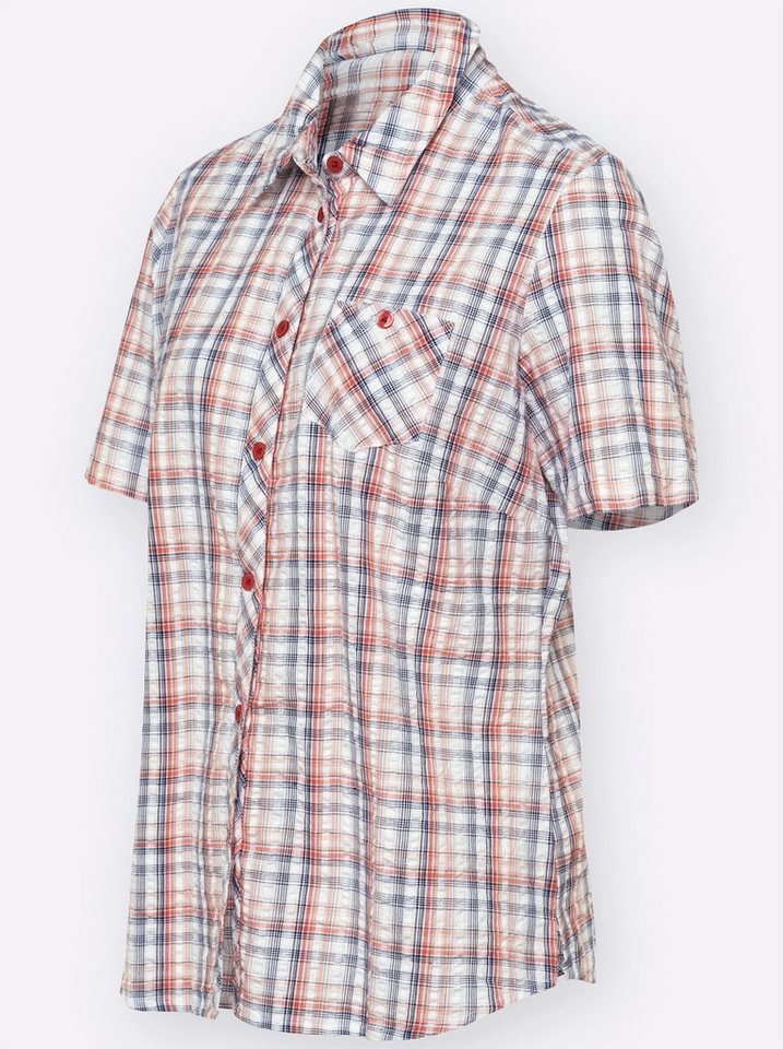 Sieh an! Klassische Bluse Bluse Kurzarm – Bild 3 von 4