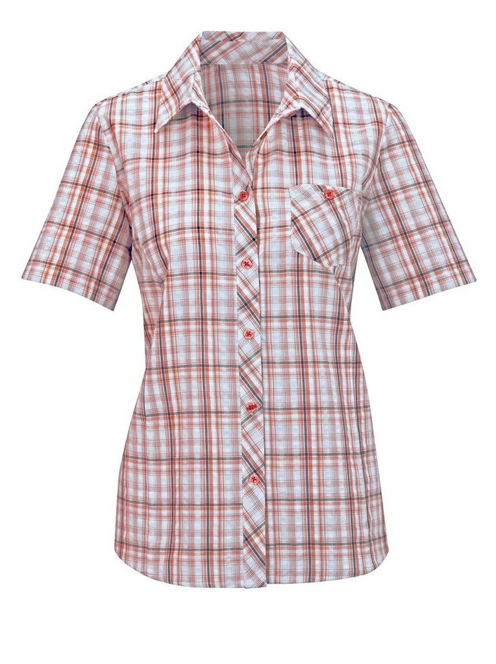 Sieh an! Klassische Bluse Bluse Kurzarm – Bild 4 von 4