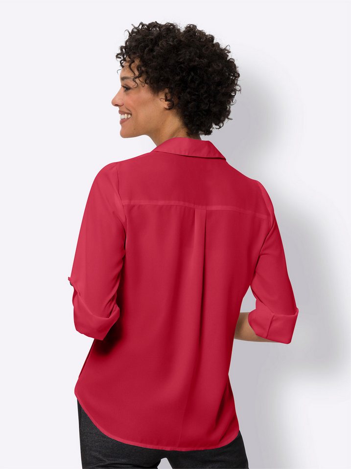 Sieh an! Klassische Bluse Bluse Langarm – Bild 2 von 4