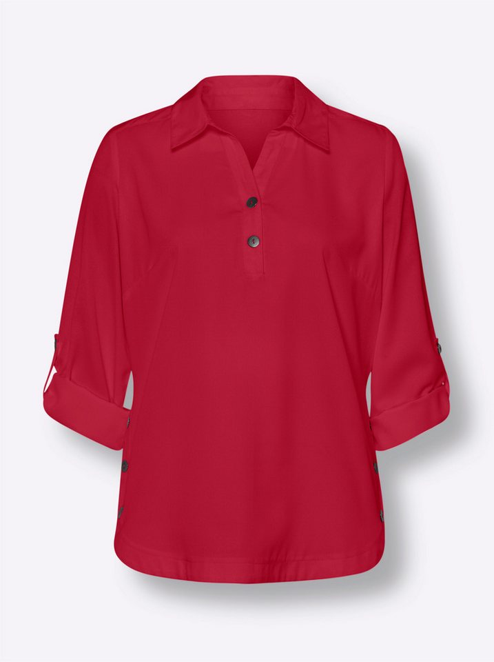 Sieh an! Klassische Bluse Bluse Langarm – Bild 4 von 4