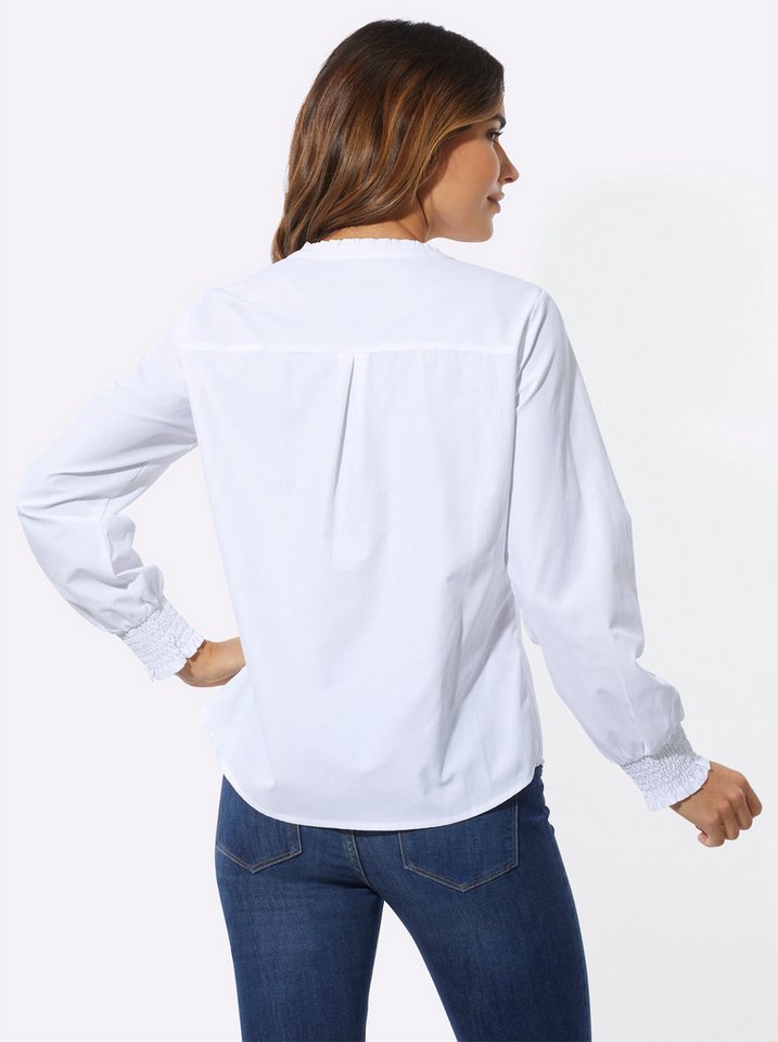 Sieh an! Klassische Bluse Langarm-Bluse Langarm – Bild 2 von 4
