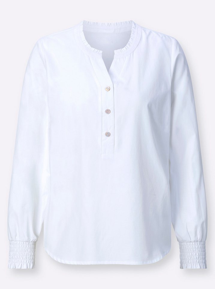 Sieh an! Klassische Bluse Langarm-Bluse Langarm – Bild 3 von 4